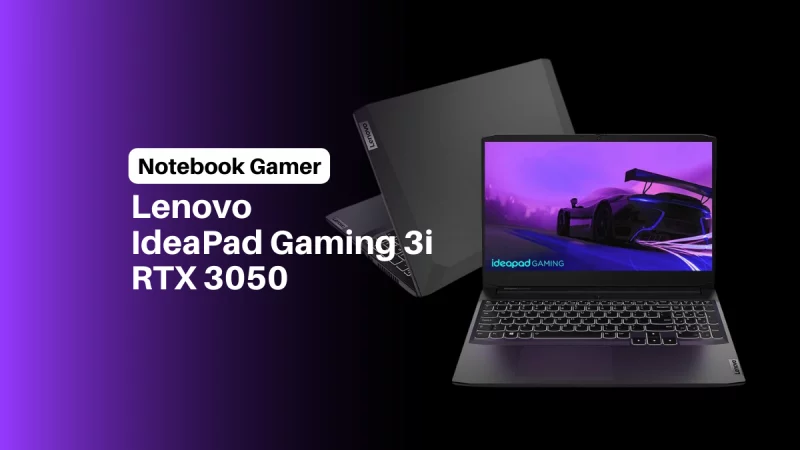 notebook gamer lenovo ideapad gaming 3i rtx3060