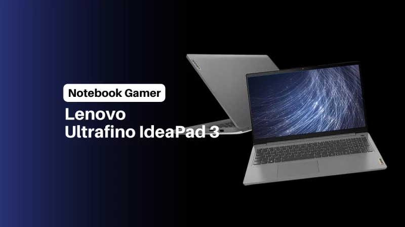 notebook gamer lenovo ultrafino ideapad 3