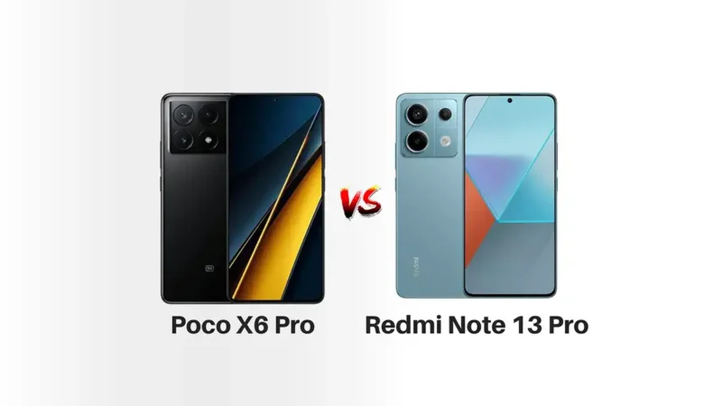 poco x6 pro vs redmi note 13 pro qual melhor celular